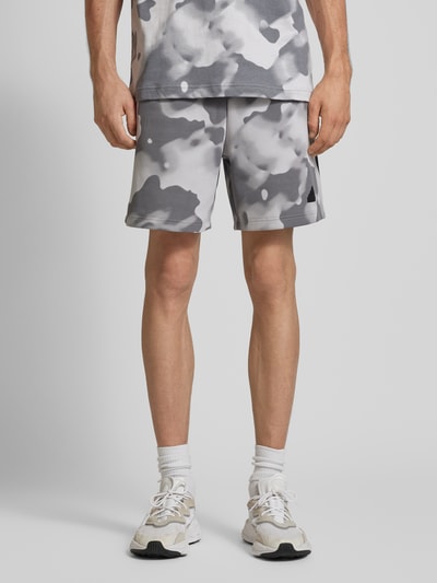 ADIDAS SPORTSWEAR Regular fit sweatshorts met labeldetail Lichtgrijs - 4