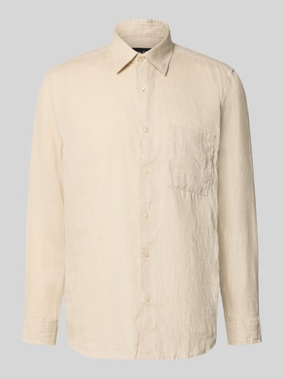 Marc O'Polo Regular Fit Freizeithemd aus reinem Leinen Ecru 2