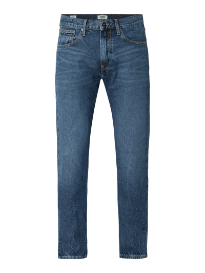 Tommy Jeans Jeansy o kroju modern tapered fit z bawełny z recyklingu  Jeansowy niebieski 2