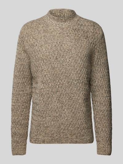 Jack & Jones Premium Strickpullover mit Strukturmuster Beige 2