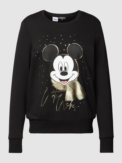 Montego Sweatshirt met Disney®-print Zwart - 2