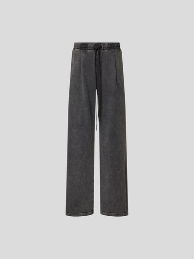 R13 Wide Leg Sweathose Schwarz 2