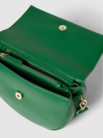 VALENTINO BAGS Handtas met labelapplicatie, model 'Bigs' Donkergroen - 4