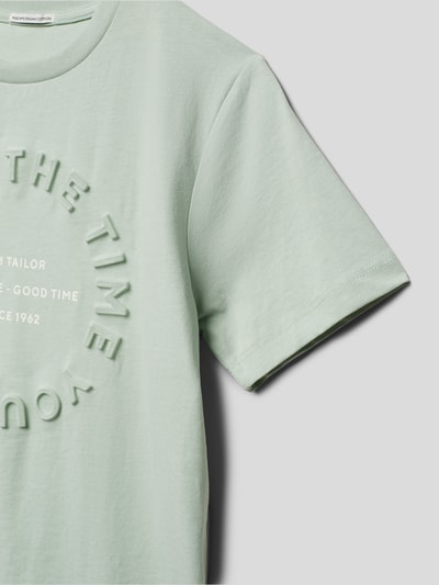 Tom Tailor T-Shirt mit Label-Print Mint 2