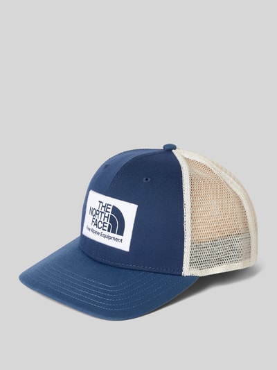 The North Face Trucker-pet met labelpatch Donkerblauw - 1