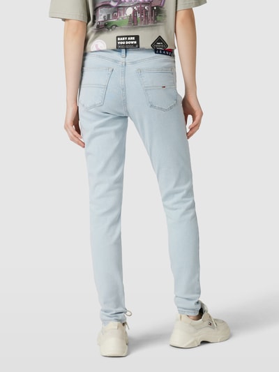 Tommy Jeans Skinny fit jeans met 5-pocketmodel, model 'NORA' Lichtblauw - 5