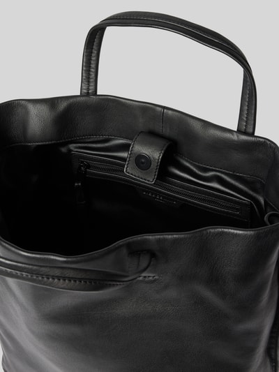 LIEBESKIND BERLIN Handtasche mit Label-Prägung Modell 'HERA' Black 5