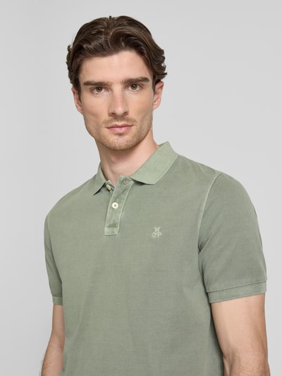 Marc O'Polo Regular Fit Poloshirt aus reiner Baumwolle Mint 3