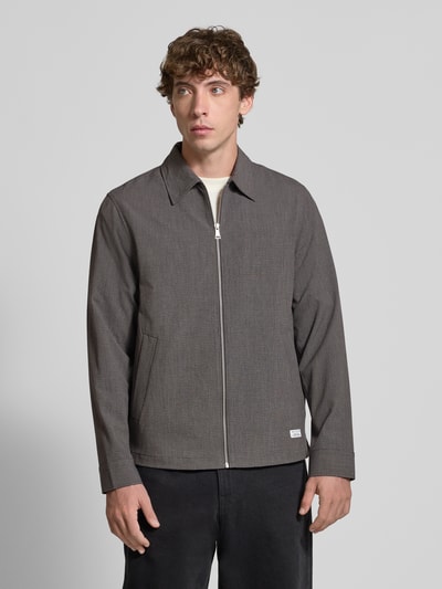 Marc O'Polo Denim Regular Fit Hemdjacke mit Viskose-Anteil Mittelgrau 4