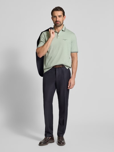 ARMANI EXCHANGE Poloshirt mit Label-Print Mint 1