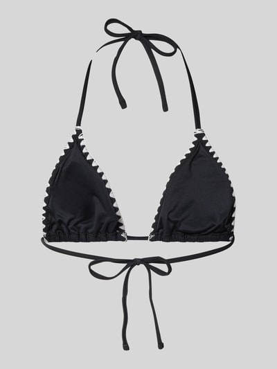 Jake*s Casual Bikinitop in triangelmodel Zwart - 3