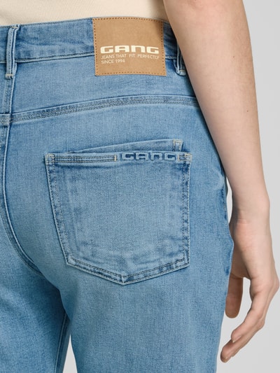 Gang Jeansy z 5 kieszeniami model ‘IDA’ Niebieski 3