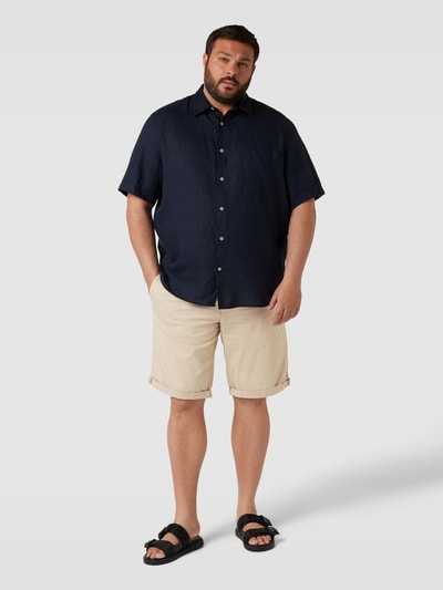 Jack & Jones Plus PLUS SIZE Chinoshorts mit fixierten Beinumschlägen Modell 'BOWIE' Beige 1