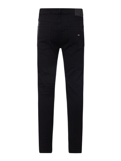 Tommy Jeans Szorty jeansowe o kroju slim fit z 5 kieszeniami model ‘Austin’ Czarny 7