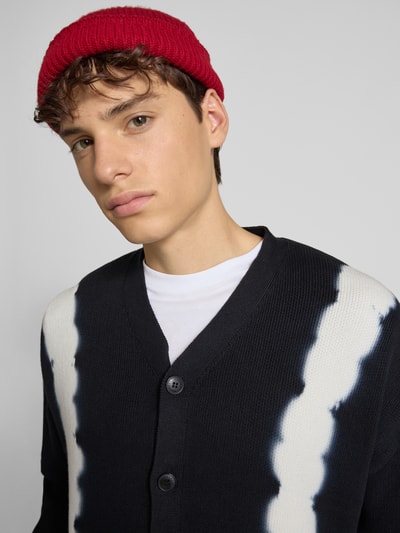 Weekday Gebreid jack met V-hals, model 'Konrad' Lichtblauw - 3