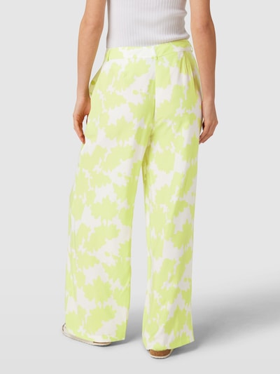 ARMANI EXCHANGE Stoffhose mit Allover-Muster Neon Gruen 5