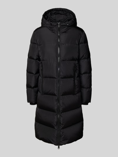 ARMANI EXCHANGE Płaszcz puchowy o kroju regular fit z dwustronnym zamkiem błyskawicznym Czarny 2