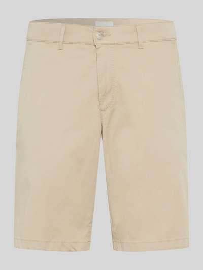 Brax Regular Fit Chinoshorts aus Baumwoll-Mix Modell 'BOZEN' Beige 2