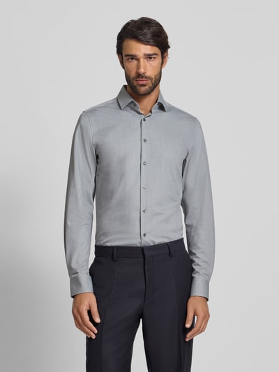 OLYMP Level Five Slim Fit Business-Hemd mit Kentkragen Gruen 4