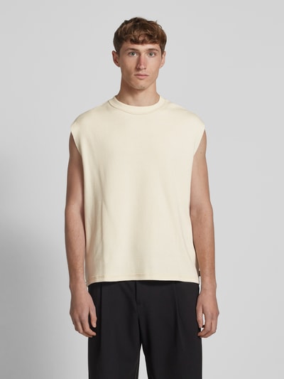REVIEW Tanktop mit Strukturmuster Ecru 4