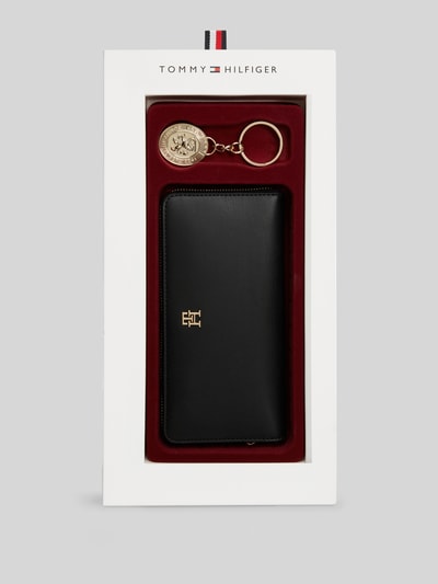 Tommy Hilfiger Portfel w imitacji skóry Czarny 4