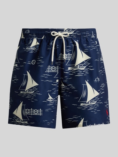 Polo Ralph Lauren Underwear Szorty kąpielowe z haftowanym logo Granatowy 2
