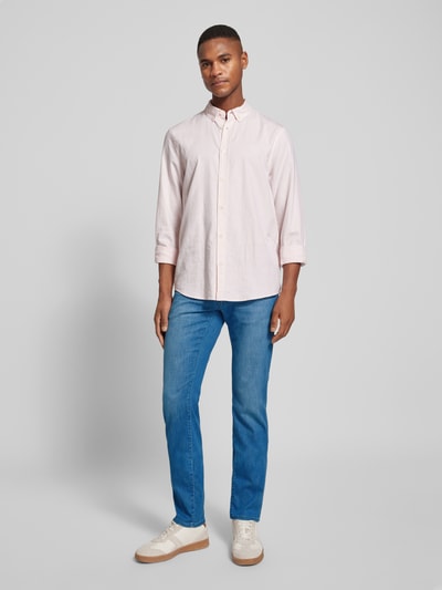 Brax Regular fit jeans in 5-pocketmodel, model 'Chuck' Jeansblauw - 1