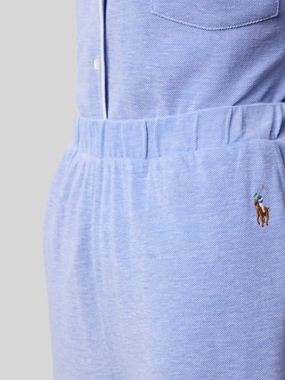 Polo Ralph Lauren Piżama z wyhaftowanymi logo model ‘OXFORD Madison’ Niebieski 2