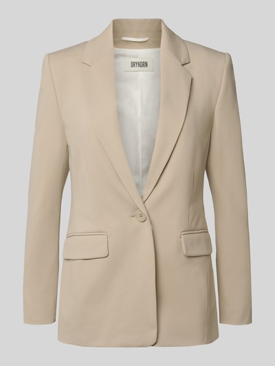 DRYKORN Blazer met reverskraag, model 'ATLIN' Zand - 2