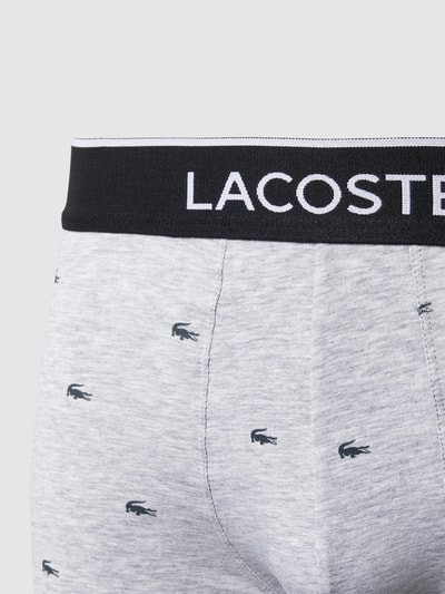 Lacoste Boxershort met elastische band in een set van 3 stuks Zwart - 2