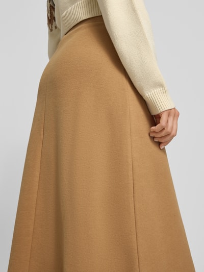 s.Oliver RED LABEL Midirok van katoenmix Camel - 3
