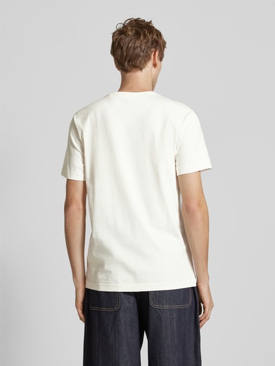 Calvin Klein Jeans T-Shirt mit Label-Print Offwhite 5