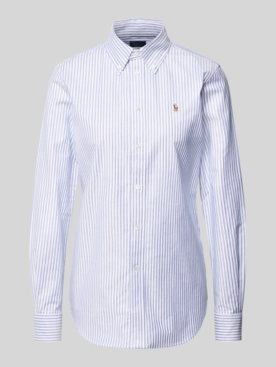 Polo Ralph Lauren Overhemdblouse met knoopsluiting Lichtblauw - 2