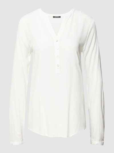 Montego Blusenshirt mit kurzer Knopfleiste Offwhite 2