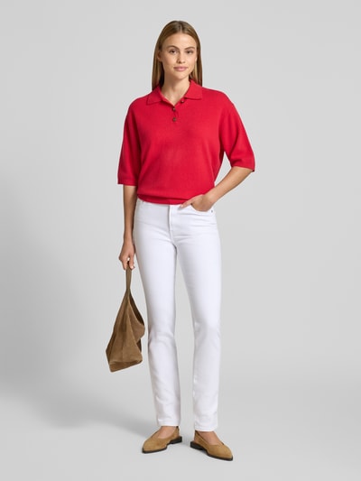 Tommy Hilfiger slim fit jeans met logodetails Wit - 1