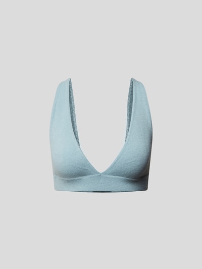 Lisa Yang Bustier aus Kaschmir Hellblau 2