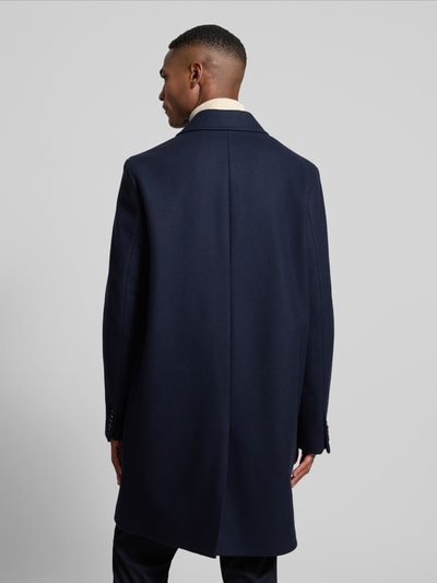 HUGO Regular Fit Mantel aus Woll-Mix Modell 'MALTE' Marine 5