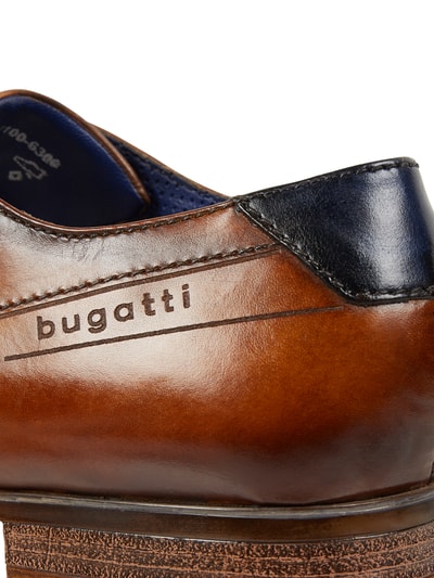 bugatti Schnürschuhe aus Leder Cognac 2