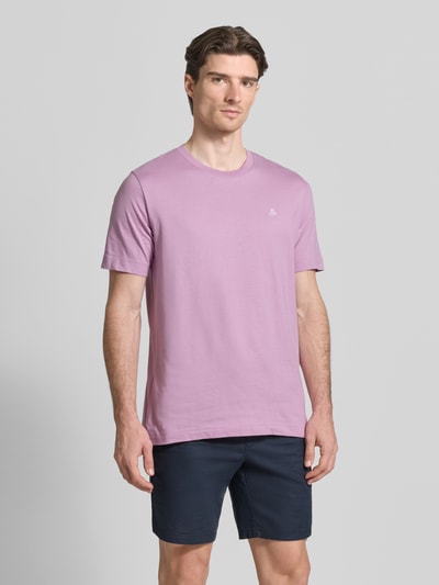 Marc O'Polo Regular Fit T-Shirt aus reiner Baumwolle  Flieder 4