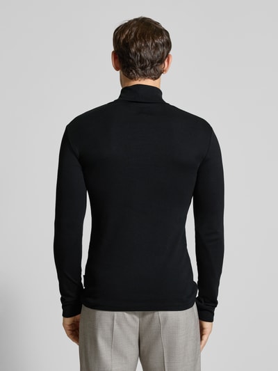 Marc O'Polo Regular Fit Langarmshirt aus reiner Baumwolle Black 5