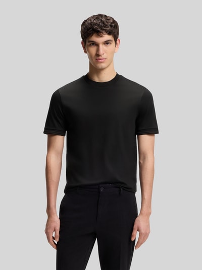 BOSS Slim Fit T-Shirt aus reiner Baumwolle Modell 'H-TESSLER 238' Black 4