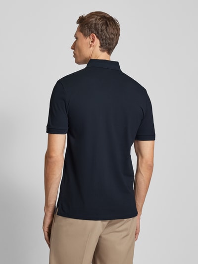 HUGO Poloshirt mit Label-Patch Modell 'Dereso' Marine 5