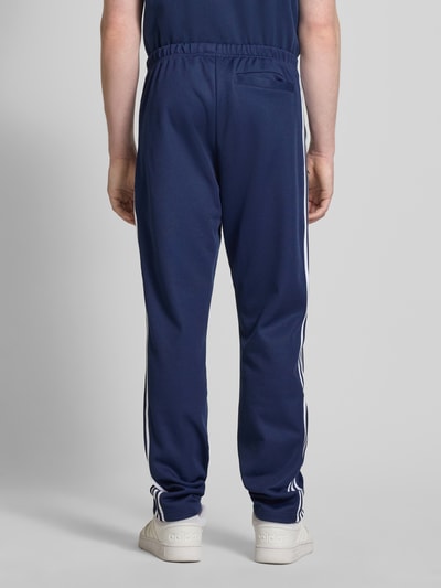 adidas Originals Regular fit sweatpants van katoenmix, model 'Classic' Marineblauw - 5
