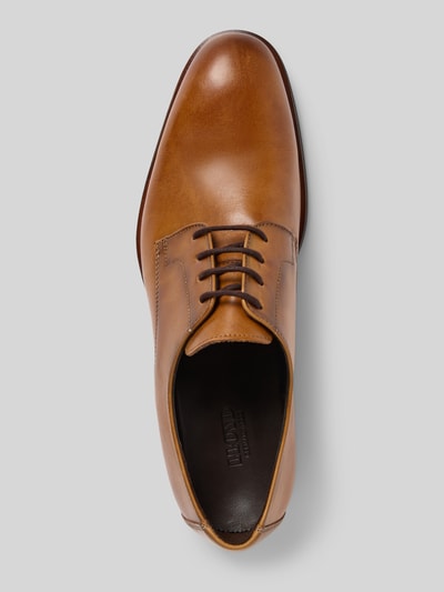 Lloyd Derby-Schuhe aus Leder Modell 'Sabre' Cognac 3