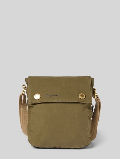 Barbour Crossbody Bag aus reiner Baumwolle Modell 'TRANSPORT' Beige 2