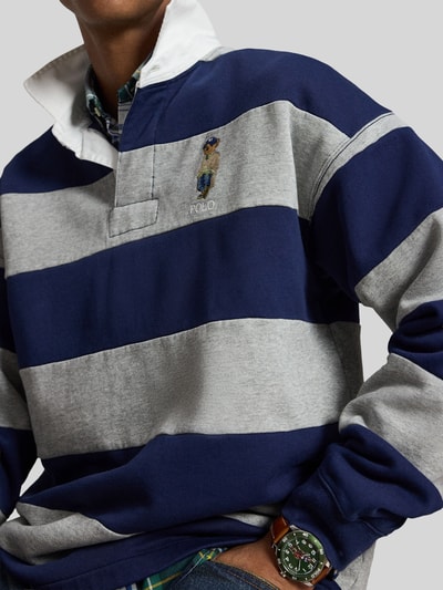 Polo Ralph Lauren Regular Fit Poloshirt aus Baumwollmix Mittelgrau 3