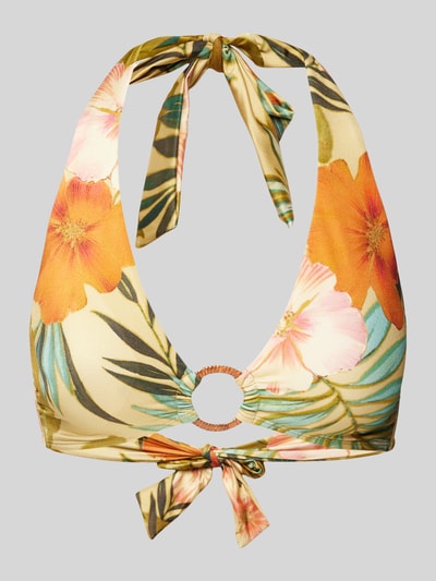 Lauren Ralph Lauren Bikinitop met bloemenmotief Beige - 1