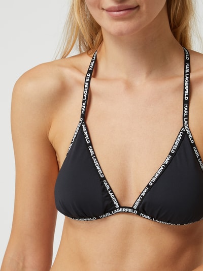 Karl Lagerfeld Beachwear Bikini-Oberteil in Triangel-Form  Black 3