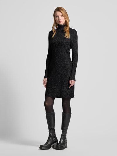 Street One Sweatkleid mit Rollkragen Black 1