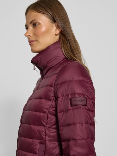 Marc O'Polo Regular Fit Steppjacke mit Leistentaschen Bordeaux 3